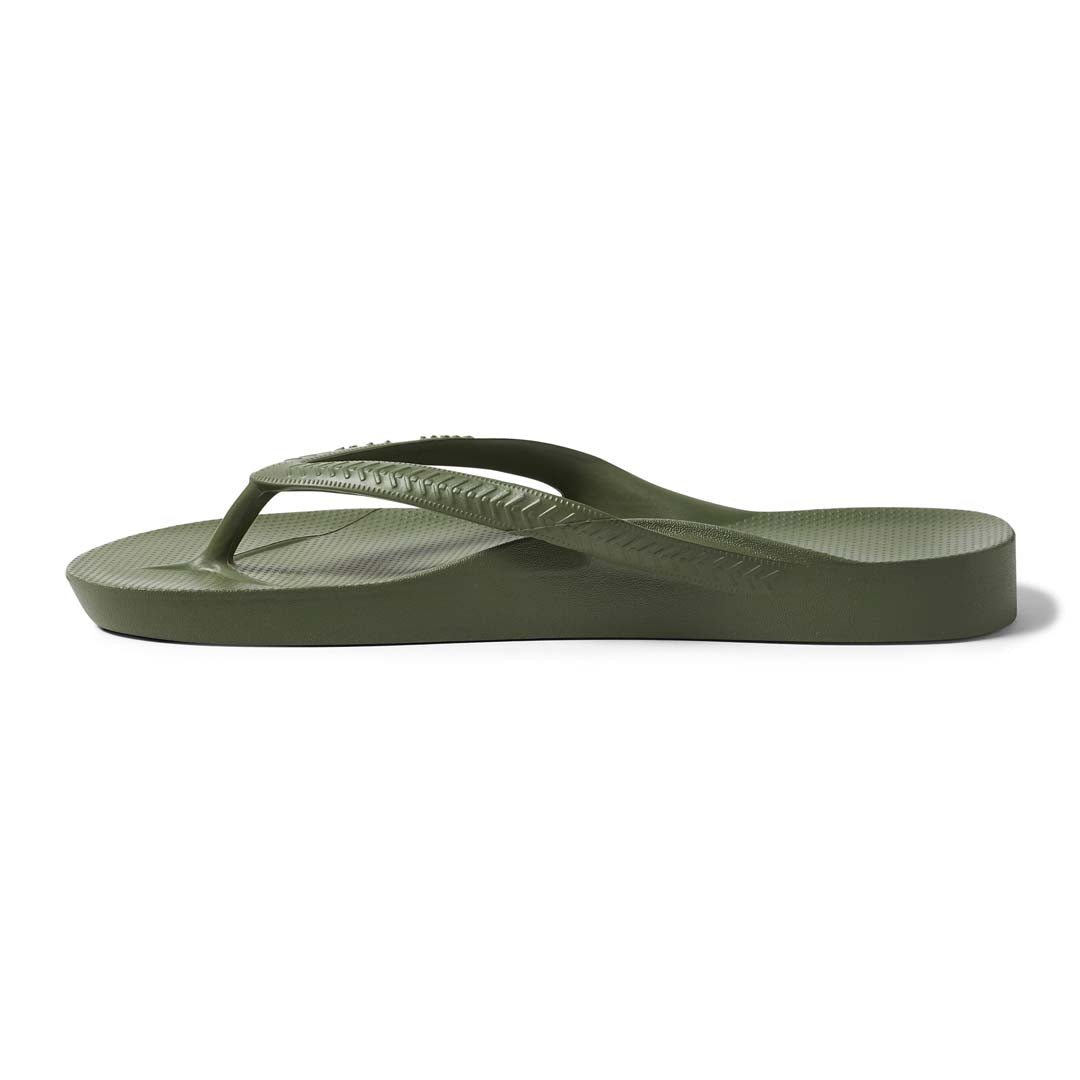 Arch Support Thongs - Classic - Olive - Image 11