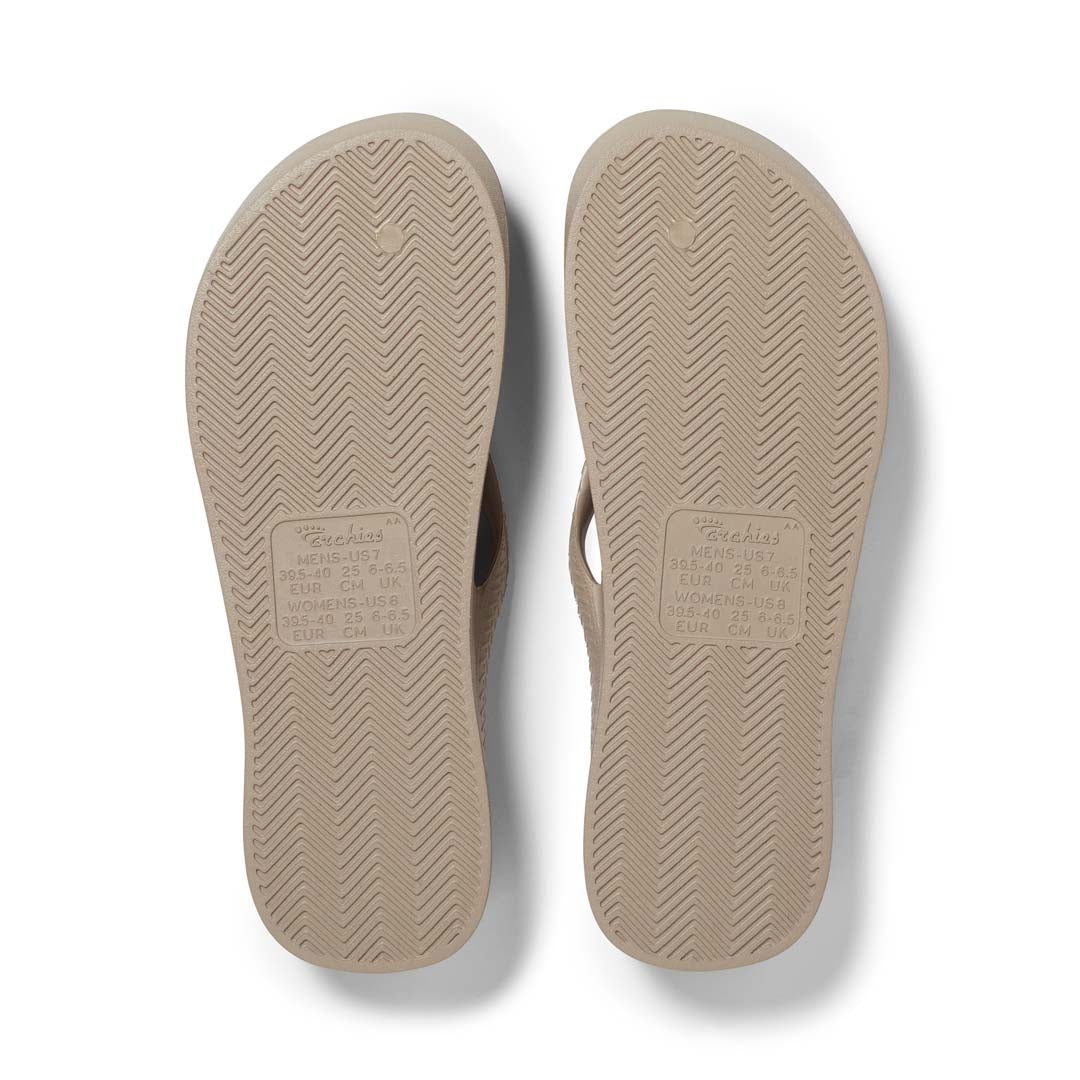 Arch Support Thongs - Classic - Taupe - Image 15