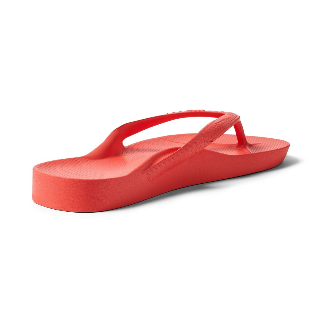 Kids - Arch Support Thongs - Coral - Image 2