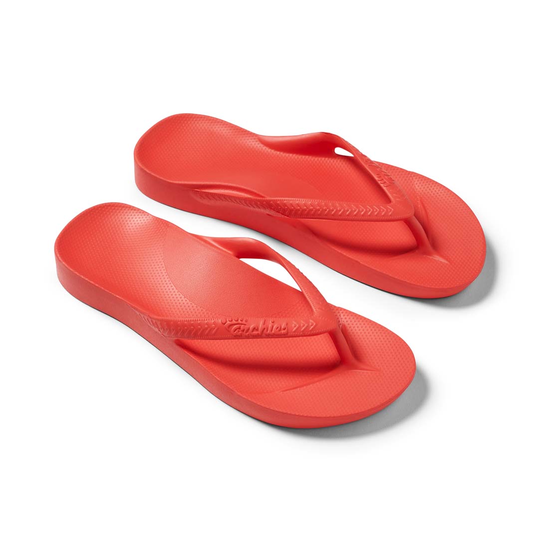 Arch Support Thongs - Classic - Coral - Image 15