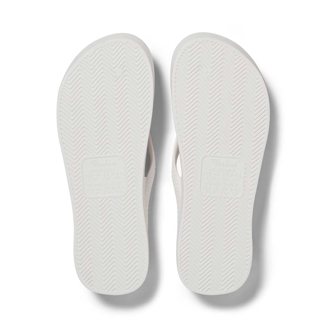 Arch Support Thongs - Classic - White - Image 15