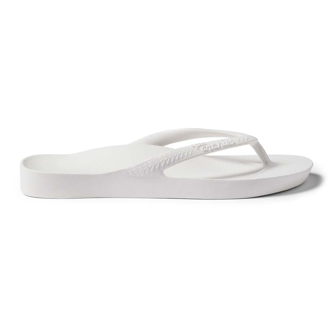 Arch Support Thongs - Classic - White - Image 9