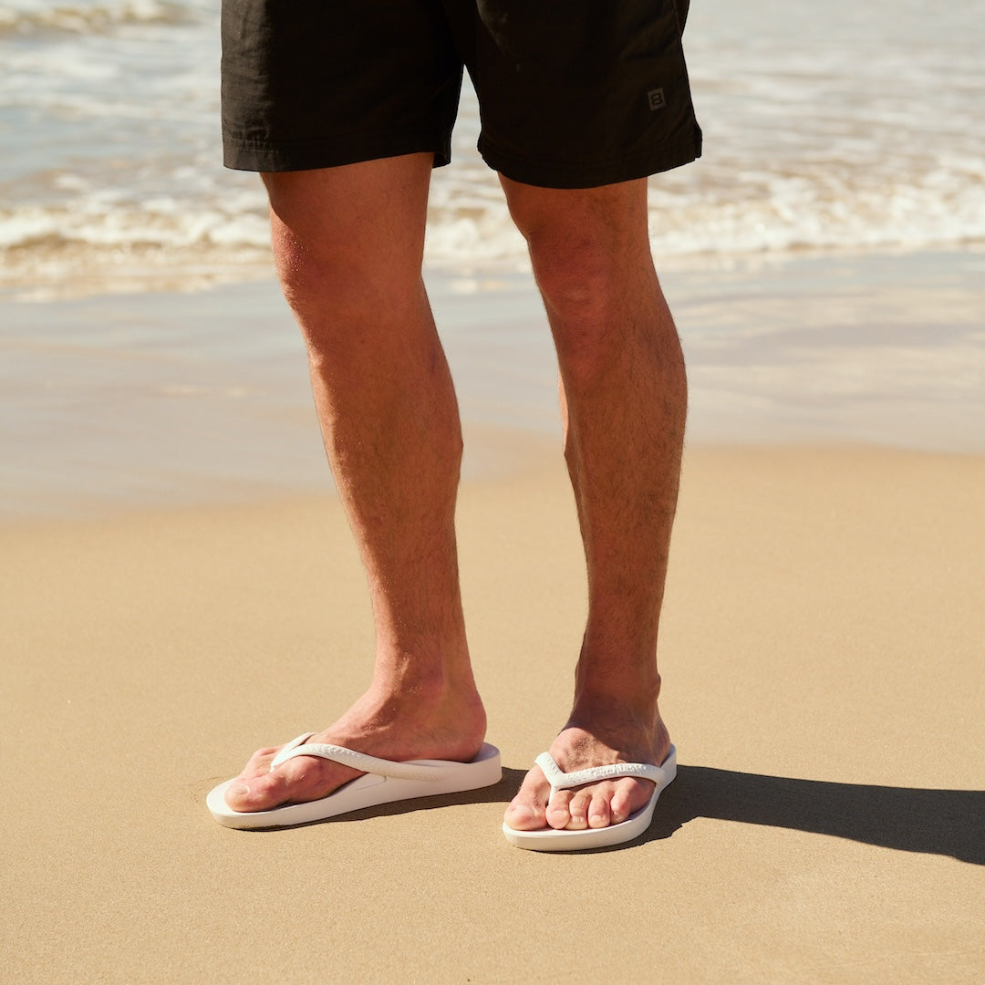 Arch Support Thongs - Classic - White - Image 8
